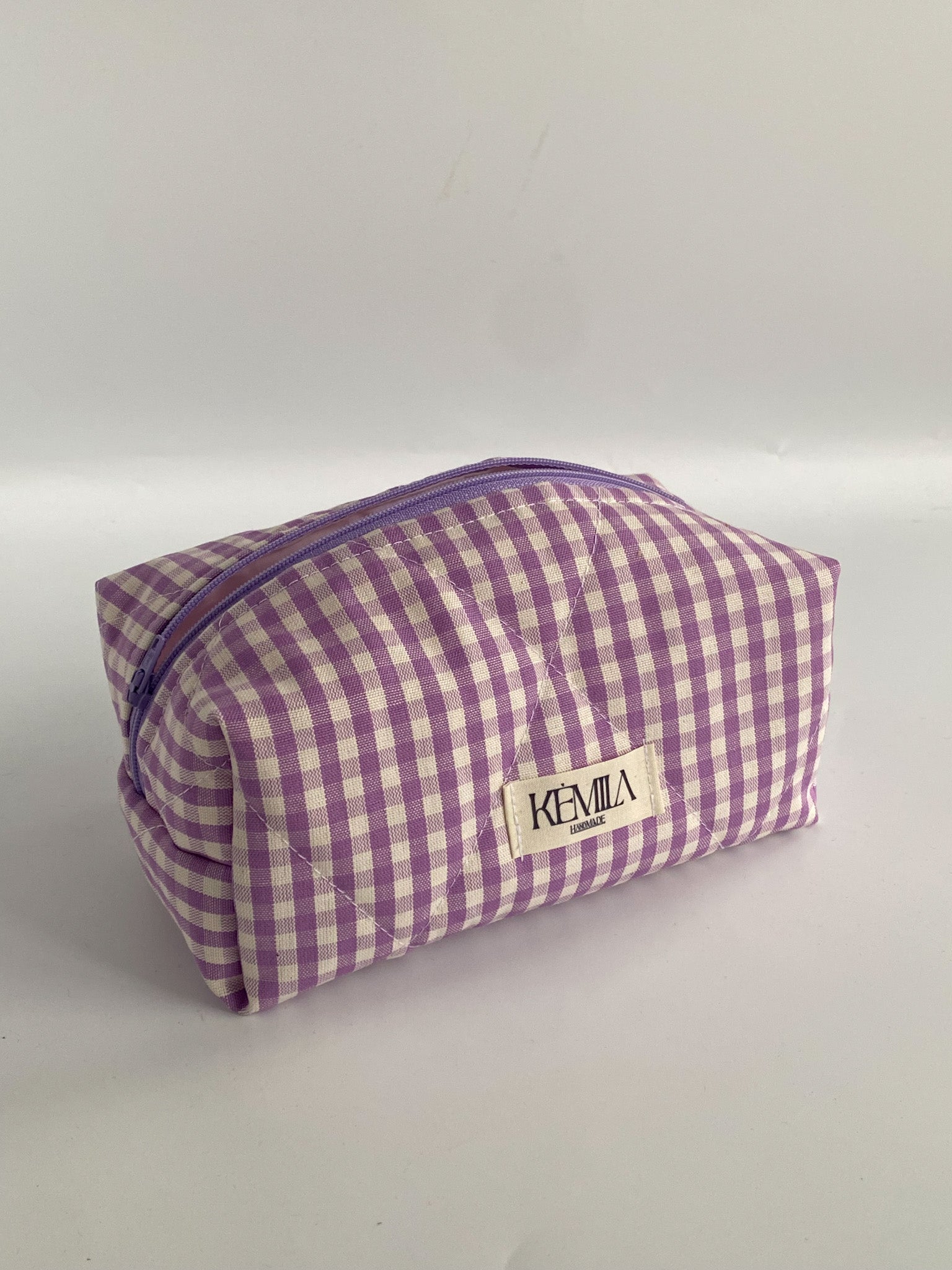Beauty Bag Viola Piccola - Pochette Handmade