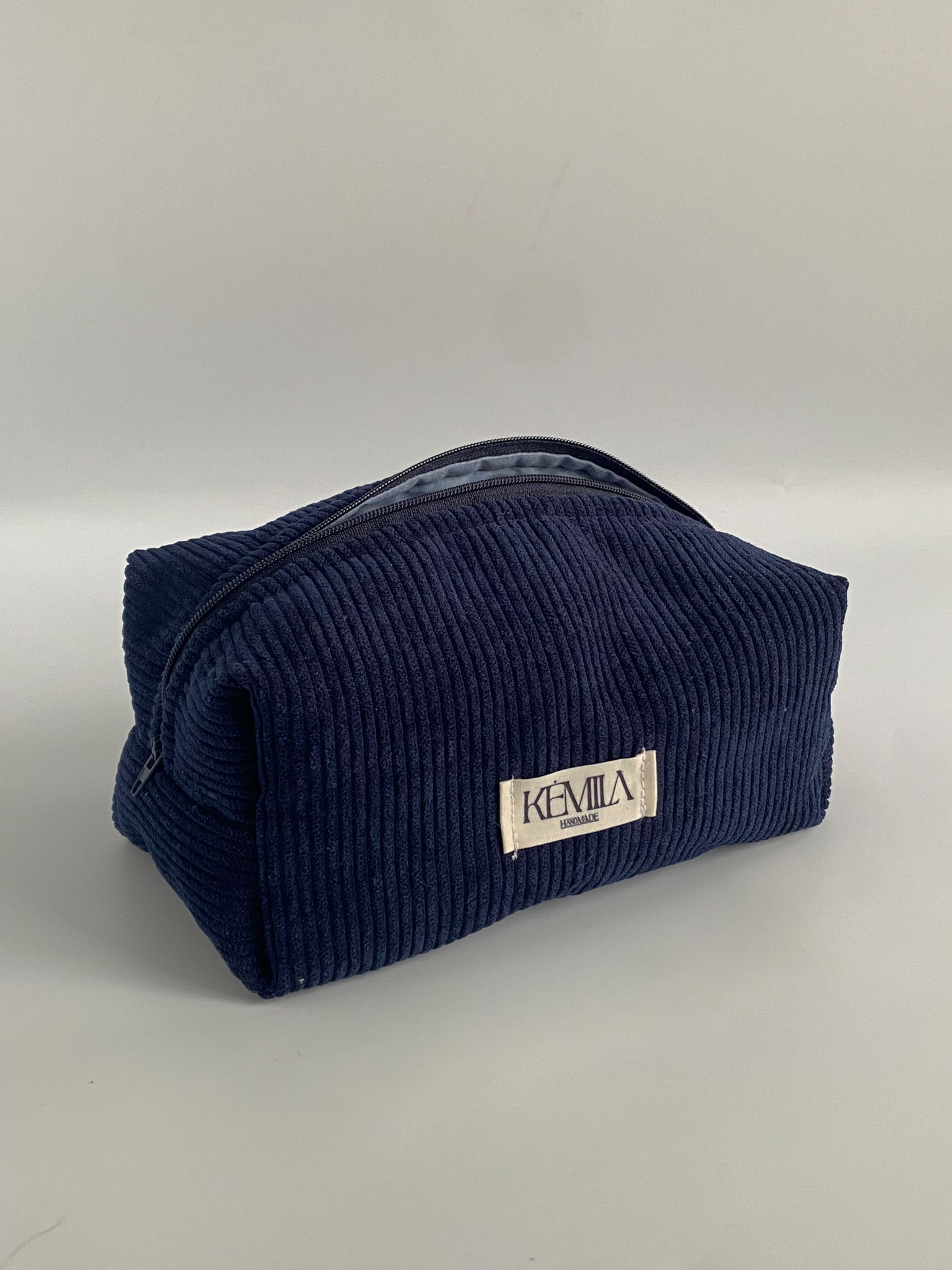 Beauty Bag Blu Piccola - handmade